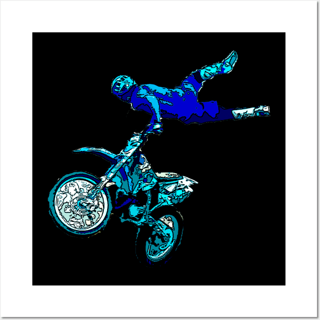 motocross Wall Art by rickylabellevie